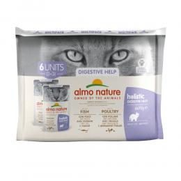 Almo Nature Holistic Digestive Help 6 x 70 g Geflügel & Fisch