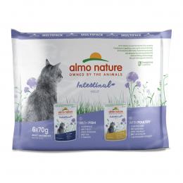 Almo Nature Holistic Digestive Help Multipack mit FischundGeflügel 6x70g