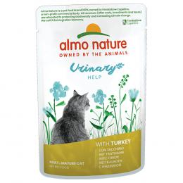 Almo Nature Holistic Urinary Help - 6 x 70 g Truthahn