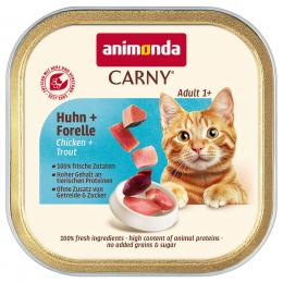 Angebot für Animonda Carny Adult 32 x 85 g - Huhn & Forelle - Kategorie Katzenfutter & Zubehör / Katzenfutter nass / animonda Carny / animonda Carny Adult.  Lieferzeit: 1-2 Tage -  jetzt kaufen.