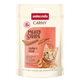 animonda Carny Adult Meaty Strips - Huhn + Rind (50 g)
