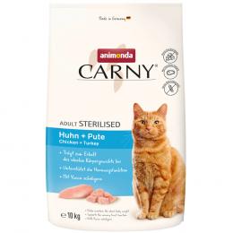 animonda Carny Adult Sterilised Huhn + Pute - Sparpaket: 2 x 10 kg