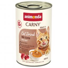 animonda Carny Cat Drink 24 x 140 ml - Ente