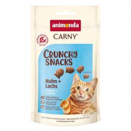 animonda Carny Crunchy Snacks Huhn+Lachs 5x50 g
