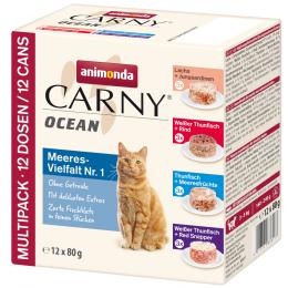 animonda Carny Ocean 12 x 80 g - Ocean Mixpaket 1 (4 Sorten)