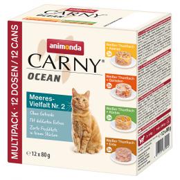 Animonda Carny Ocean 12 x 80 g - Ocean Mixpaket 2 (4 Sorten)