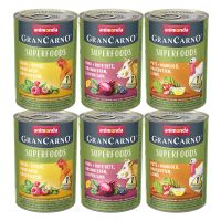 Animonda GranCarno Adult Superfoods Mixpaket - 6 x 400 g