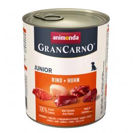 animonda GranCarno Junior Rind und Huhn 24x800g