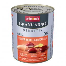 animonda GranCarno Sensitiv Huhn und Kartoffel 12x800g