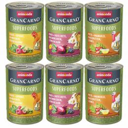 animonda GranCarno Superfoods Adult Variation Mixpack 24x400g