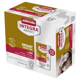 Angebot für animonda Integra Protect Adult Urinary Struvitstein 8 x 85 g - mit Rind - Kategorie Katze / Katzenfutter nass / Integra Diät-Alleinfutter / Harnstein.  Lieferzeit: 1-2 Tage -  jetzt kaufen.