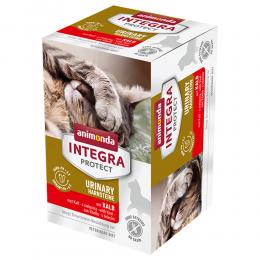 animonda Integra Protect Adult Urinary Struvitstein Schale 6 x 100 g - mit Kalb