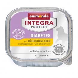 Animonda Integra Protect Diabetes mit Hühnchenleber 16 x 100g