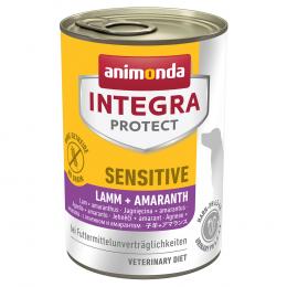 Animonda Integra Protect Sensitive Dose - Sparpaket: 24 x 400 g Lamm & Amaranth