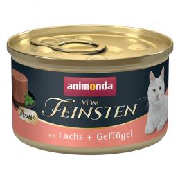 animonda Vom Feinsten Adult 12 x 85 g - Lachs & Geflügel