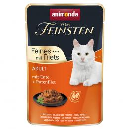 animonda Vom Feinsten Adult 18 x 85 g - mit Ente & Putenfilet