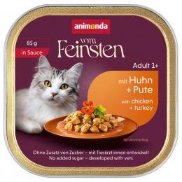 animonda vom Feinsten Adult 32 x 85 g - Huhn & Pute in Soße