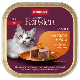 animonda vom Feinsten Adult 32 x 85 g - Huhn & Pute Pâté