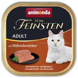 animonda vom Feinsten Adult 6 x 100 g - Hühnchenleber