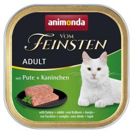 animonda vom Feinsten Adult 6 x 100 g -  Pute & Kaninchen