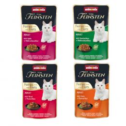 Angebot für animonda Vom Feinsten Adult Feine Vielfalt - 8 x 85 g - Kategorie Katze / Katzenfutter nass / animonda vom Feinsten / Vom Feinsten Select Pouch.  Lieferzeit: 1-2 Tage -  jetzt kaufen.