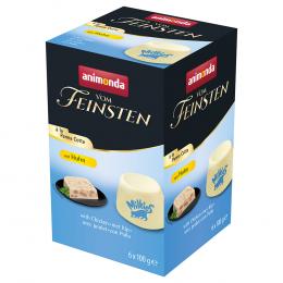 Angebot für animonda Vom Feinsten Adult à la Panna Cotta 6 x 100 g - mit Huhn - Kategorie Katze / Katzenfutter nass / animonda vom Feinsten / Vom Feinsten Schale.  Lieferzeit: 1-2 Tage -  jetzt kaufen.