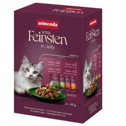 Angebot für animonda Vom Feinsten Adult Raffinesse in Gelee 24 x 85 g - Mixpaket Varietäten vom Land (4 Sorten) - Kategorie Katzenfutter & Zubehör / Katzenfutter nass / animonda vom Feinsten / vom Feinsten Raffinesse Pouch.  Lieferzeit: 1-2 Tage -  jetzt kaufen.