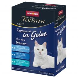 animonda vom Feinsten Adult Raffinesse in Gelee aus dem Wasser 12x85g