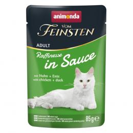 animonda vom Feinsten Adult Raffinesse in Sauce 24 x 85 g - mit Huhn & Ente
