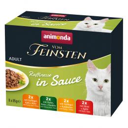 Angebot für animonda vom Feinsten Adult Raffinesse in Sauce Adult Mixpaket - 8 x 85 g - Kategorie Katze / Katzenfutter nass / animonda vom Feinsten / vom Feinsten Raffinesse Pouch.  Lieferzeit: 1-2 Tage -  jetzt kaufen.