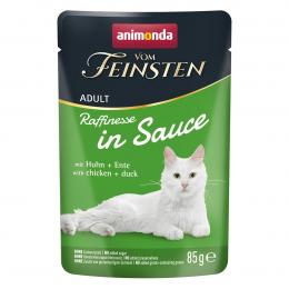animonda vom Feinsten Adult Raffinesse in Sauce mit Huhn und Ente 24x85g