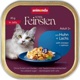 animonda vom Feinsten in Jelly Adult mit Huhn + Lachs 32x85 g