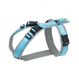 annyx Brustgeschirr Open Fun grau/ eisblau M