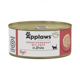 Applaws Cat Hühnchenbrust und Ente 24x70g