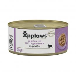 Applaws Cat Makrele und Sardinen 24x70g