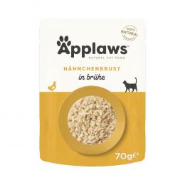 Applaws Cat Natural in Brühe 12 x 70 g - Hähnchenbrust