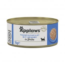 Applaws Cat Thunfischfilet und Krabbenfleisch 24x70g