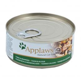 Applaws Cat Thunfischfilets und Meeresalgen 24x156g