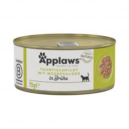 Applaws Cat Thunfischfilets und Meeresalgen 24x70g