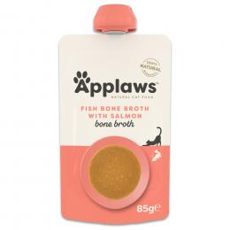 Angebot für Applaws Knochenbrühe 12 x 85 g - Lachs - Kategorie Katzenfutter & Zubehör / Katzenfutter nass / Applaws / -.  Lieferzeit: 1-2 Tage -  jetzt kaufen.