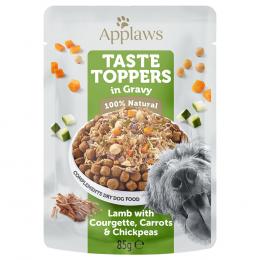 Applaws Taste Toppers in Soße 12 x 85 g - Lamm, Karotte, Zucchini & Kichererbsen