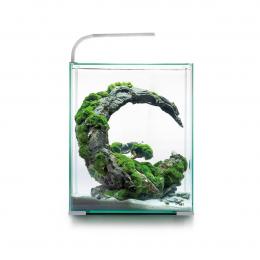 Aquael Shrimp Set Tag und Nacht weiß 30 Liter, 29 x 29 x 35 cm