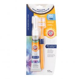 Arm & Hammer Zahnpflege-Set aus Zahnbürste und Zahnpasta - 3-teilig