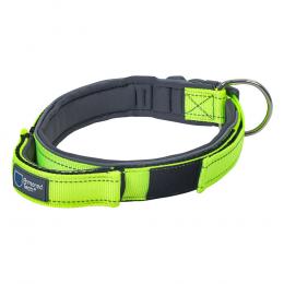ArmoredTech Dog Control Halsband, neon grün - Größe L: 45 - 53 cm Halsumfang, 35 mm breit