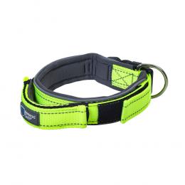 ArmoredTech Dog Control Halsband, neon grün - Größe S: 33 - 38 cm Halsumfang, 30 mm breit