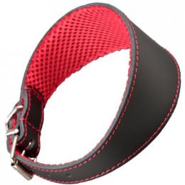 Arppe Windhund 3D Amazone Halskette Leder Schwarz / Rot