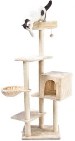 Arquivet Albero Tiragraffi Snow Con Letto Estraibile 49X40X146 Cm
