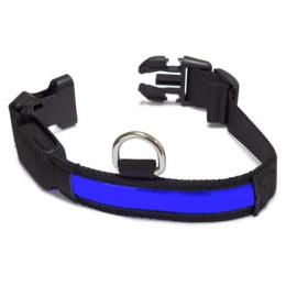 Arquivet Blaues Led-Leuchthalsband Für Hunde 48-60X2,5 Cm