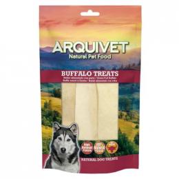 Arquivet Büffelhaut 4 Stück Für Hunde 80 Gr