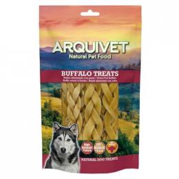 Arquivet Büffellederlitze 5 Stück Für Hunde 100 Gr